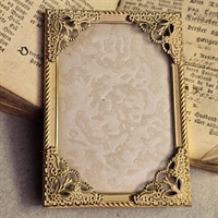 messing-hvid-fotoramme-store-hjoerner-buet-glas-vintage-billedramme